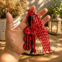 Keychain Bagcharm BTS Arirang Gantungan Kunci Hitam