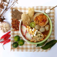 Bakso aci mercon makanan instan boci 5 pcs