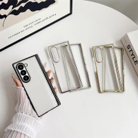 Ốp lưng mỏng nhẹ, phù hợp cho Samsung Galaxy Z Fold6, Z Fold5, Fold4, Fold7 với thiết kế tối giản, b
