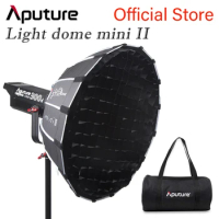 Aputure Light Dome Mini II Soft Box with Grid Flash Diffuser for Light Storm 120 300 Series Bowens Mount LED Lights