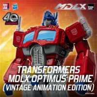 【In Stock】3A Threezero Transformers MDLX Optimus Prime Vintage Animation Edition 40th Anniversary Action Figure