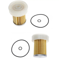 ตัวกรองเชื้อเพลิง 2 ชิ้น พร้อมแหวน O-ring รุ่น 6A320 59930 สำหรับ Kubota B3030 B7400 L3800DT L3800F