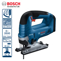 Bosch Cordless Jigsaw Brushless Woodworking Steel Reciprocating Saw GST 185-Li Multifunctional Chainsaw Cuting Power Tools