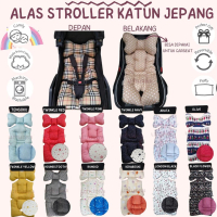 Alas STROLLER PAD KATUN JEPANG stroler Akachan kereta dorong seatpad bayi empuk spad jp halus nyaman