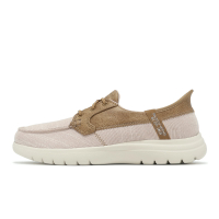 Skechers 休閒鞋 On-The-Go Flex Slip-Ins 女鞋 粉棕 套入式 帆船鞋 健走鞋 138215BLSH