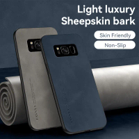 Ốp Điện Thoại, Da Da Cừu Và Da Silicon Mềm, Bảo Vệ Chống Sốc, Dành Cho Samsung S8, S8 Plus, S9 Plus,