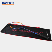 Original Victor Badminton Racket Single-shot Offensive Class All-carbon Lightweight Badminton Racket TK-HMR