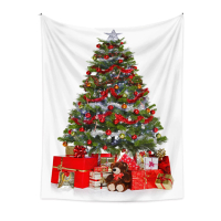 【北熊の天空】聖誕樹背景裝飾掛布 聖誕熊 Ins 掛毯 掛布 聖誕掛毯(聖誕樹掛布 聖誕掛布 聖誕節掛布)