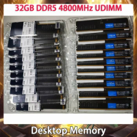 New 32GB DDR5 4800MHz UDIMM 1.1V RAM For CRUCIAL Desktop Memory Fast Ship Works Perfectly High Quality