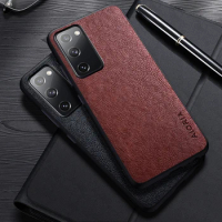 Case For Samsung Galaxy S20 FE Plus simple design Luxury leather Business cover for Samsung Galaxy S20 Ultra case
