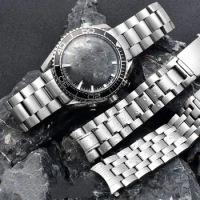 18mm 20mm Watch Strap for Omega Seamaster Speedmaster Planet Ocean Solid Stainless Steel Watch Bracelet Men Watchband Chain
