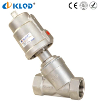 KLJZF-15 good price stainless steel 1/2" two way angle valve