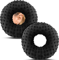 2 Pcs Ear Hole Piercing Pillows Donut Pillow for Ear Pain Side Sleeping Neck Head Pressure Sore Reli