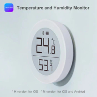 Qingping Temperature and Humidity Monitor Bluetooth-compatible LCD Digital Screen Thermometer for Mi Home Apple HomeKit