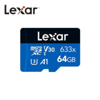 【Lexar 雷克沙】633x microSDXC UHS-I A1 U3 64G記憶卡