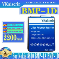 YKaiserin BMP1D 2200mAh Phone Battery for Nokia 8810 BMP-1A BMP-1D