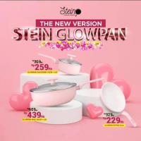 Terbaru Stein Cookware Paket Glowpan / Steincookware Glow pan Series Panci Set