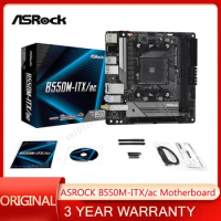 ASROCK B550M-ITX/ac New Mini-ITX AMD B550 DDR4 4733+ (OC)MHz USB3.2 New Max-64G Double Channel Socke