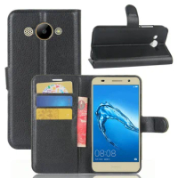Wallet Flip Leather Case for huawei Y3 2017 CRO-U00 CRO-L02 CRO-L03 CRO-L22 CRO-L23 Phone Leather back Cover case fundas case