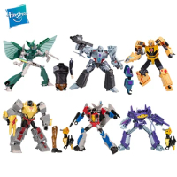 In Stock Original Hasbro Transformers Earthspark Grimlock Shockwave Nightshade Bumblebee Anime Figure Action Figures Model Toys
