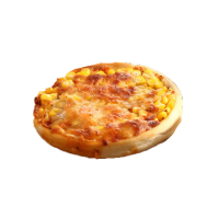 【上野物產】五吋牽絲素食圓披薩 x2片(120g±10%/片)