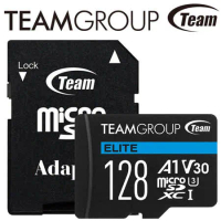 Team 十銓 ELITE 128GB microSDXC U3 A1 V30 記憶卡