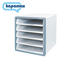 防潮收納【史代新文具】KAPAMAX 17500MT/DG 開放式5層文件櫃( 薄荷藍/深灰色兩色任選) 韓國製造