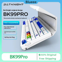 BATKNIGHT BK99pro Mechanical Keyboard Wireless Three Mode Foldable Hand Rest RGB Hot Swap PC Gaming 