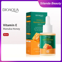 Silanda Beauty 30ml Vitamin E Manuka Honey Essence Moisturizing Face Serum Korean Skincare Products Antiwrinkle Facial Serum
