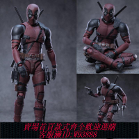 {可刷卡 打統編}國產SHF漫威電影死侍2手辦DEADPOOL兒童男孩可動人偶模型擺件玩具