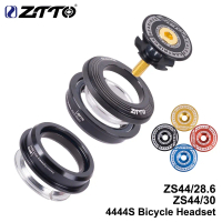 ZTTO Headset 4444S 44mm MTB Bicycle ZS44 1-1/8\ 28.6mm Straight Tube Fork Mountain Road Bike Frame L