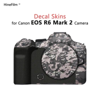 EOS R62 Camera Sticker R6II Protective Skin For Canon EOS R6 Mark II Camera Protector Coat Wrap R6M2