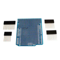 Prototype PCB Expansion Board For Arduino UNO R3 ATMEGA328P Shield FR-4 Fiber PCB Breadboard 2mm 2.54mm Pitch