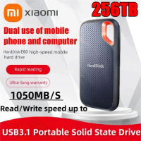 New Xiaomi Hard Disk Mobile SSD E60 1TB 2TB 256TB USB 3.1 HD External Hard for Laptop PS5 Mobile Hard Disk HDD Storage Devices