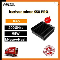 Brand new IceRiver KS0 100Gh KS0 Pro 200Gh 100w Kas Miner Kaspa Mining Crypto Asic Miner
