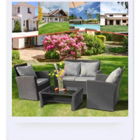 Garden Sofa Set Outdoor Rattan Furniture Sofa Outside Sofa