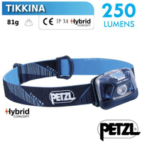 ├登山樂┤法國 PETZL Tikkina 頭燈 IPX4 250流明-藍 # E091DA02