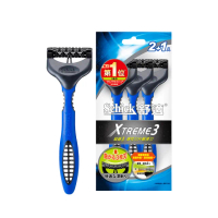 【Schick 舒適牌】超鋒3輕便型刮鬍刀(2+1入)