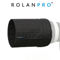 ROLANPRO Lens Hood Telephoto Lens Folding Hood for Canon Nikon Sigma Tamron 400mm f/2.8, 600mm f/4, 800mm f/5.6 SLR (L)