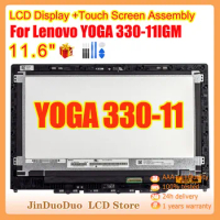 11.6"Original For Lenovo YOGA 330-11GM 81A6 Yoga 330-11 Yoga 330-11igm LCD Display Touch Screen Digitizer For Lenovo Yoga330 LCD