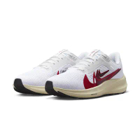 【Nike】Air Zoom Pegasus 40 Prm 女 紅白 小飛馬 運動 休閒 慢跑鞋 FB7703-100-US8/25cm