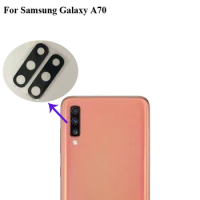 For Samsung Galaxy A70 A7050 A705F Replacement Back Rear Camera Lens Glass Lens For Samsung Galaxy A 70 Phone Parts A 7050 A705F