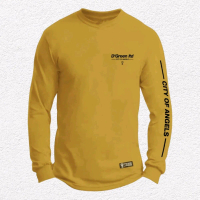 Kaos Lengan Panjang Keren T-shirt Distro Kece Atasan Pria Terbaru Kekinian size M L XL Motif Sablon 