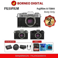Fujifilm XT30 III Mirrorless Camera Fuji X-T30 III XT30 Mark III Garansi Resmi Body Only Silver Pake