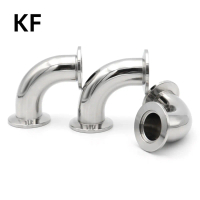 Hardware Accessories: KF Vacuum 90° Elbow (KF16/KF25/KF40/KF50), 304 Stainless Steel Tri-Clamp Flang