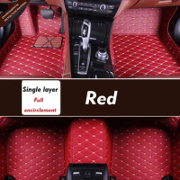 Custom Car Floor Mats For Morris Garages MG6 2020 Artificial Leather Waterproof Car Carpets Rugs Custom Auto Interior