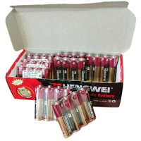 碳鋅電池3號AAA/1.5V 4號電池AAA/1.5V HENGWEI 環保綠能碳鋅電池 (一盒60顆)