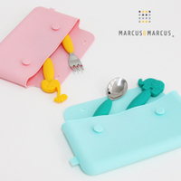 MARCUS&MARCUS 輕巧矽膠餐具收納袋 88477