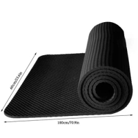 Yoga Pad Treadmill Mat Floor Protector Home Supplies Gym Accessories Running Machine Foldable Design Household Sound-proof