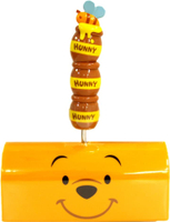 日本東京迪士尼Disney蜂蜜黃小熊維尼立體蜂蜜罐把手滾輪除塵貼紙沾黏徹底清潔毛絮居家必備現貨